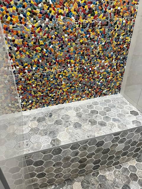 Мозаика из керамики серия Ceramic Pixel