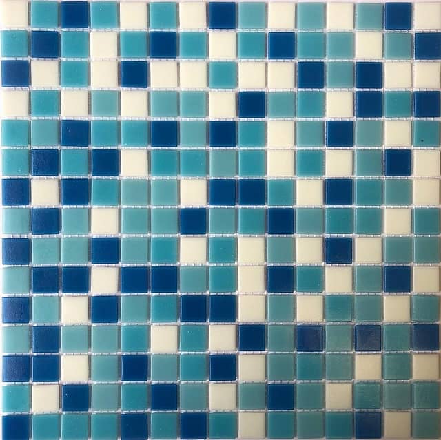 Мозаика из прессованного стекла, серия Glass Pixel