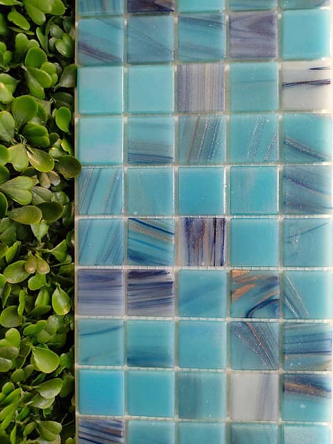 Мозаика из прессованного стекла, серия Glass Pixel