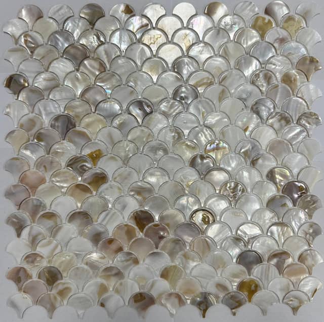 Мозаика из ракушки, серия Natural Pearl