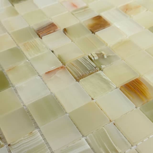 Тонкая мозаика из оникса, серия Marble Stone