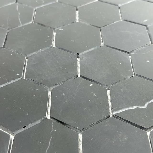 Мозаика из мрамора, серия Hexagon