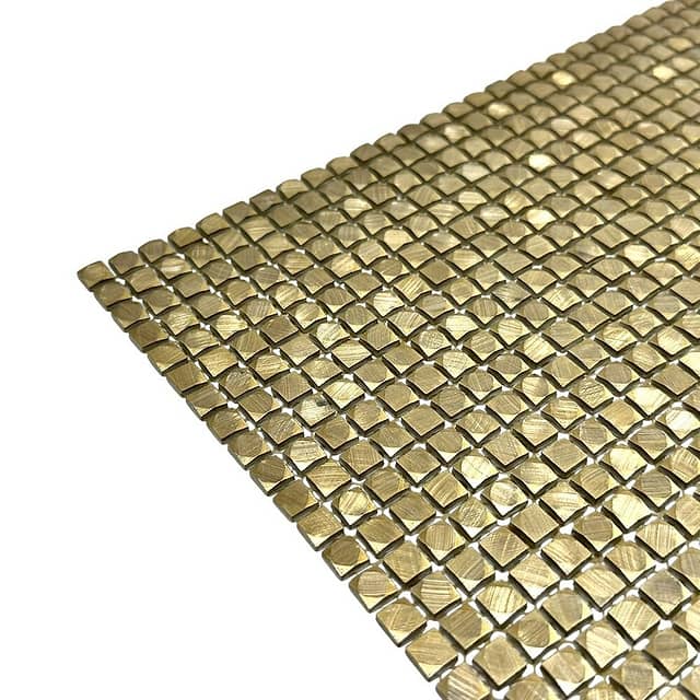 Мозаика из металла, серия Mosaic Aluminium