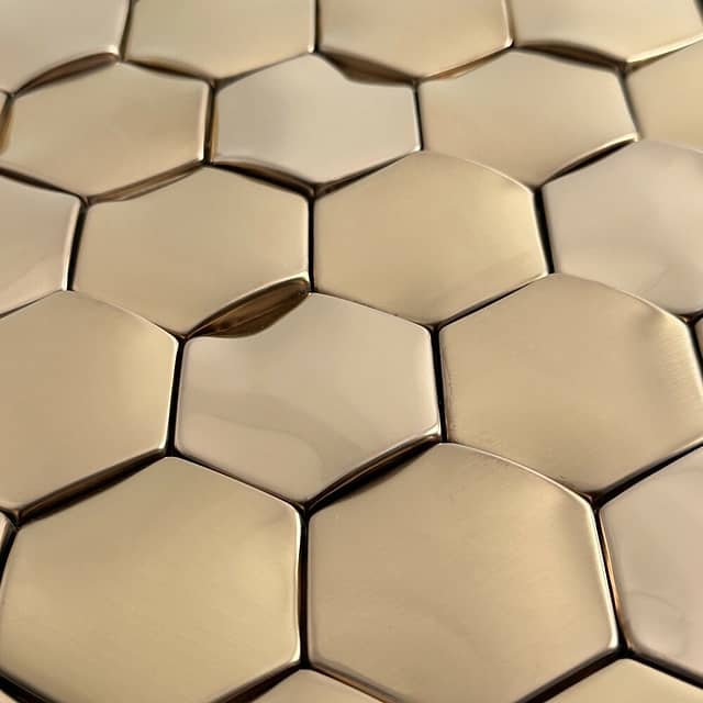 Мозаика из металла, серия Mosaic Stainless Steel