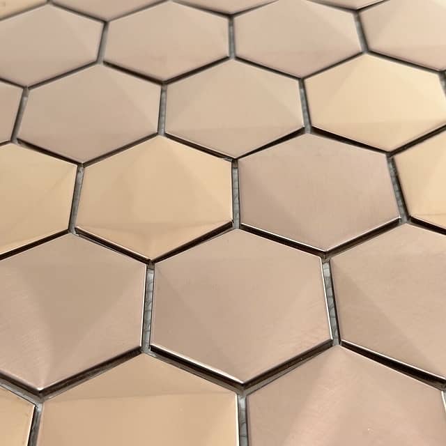 Мозаика из металла, серия Mosaic Stainless Steel