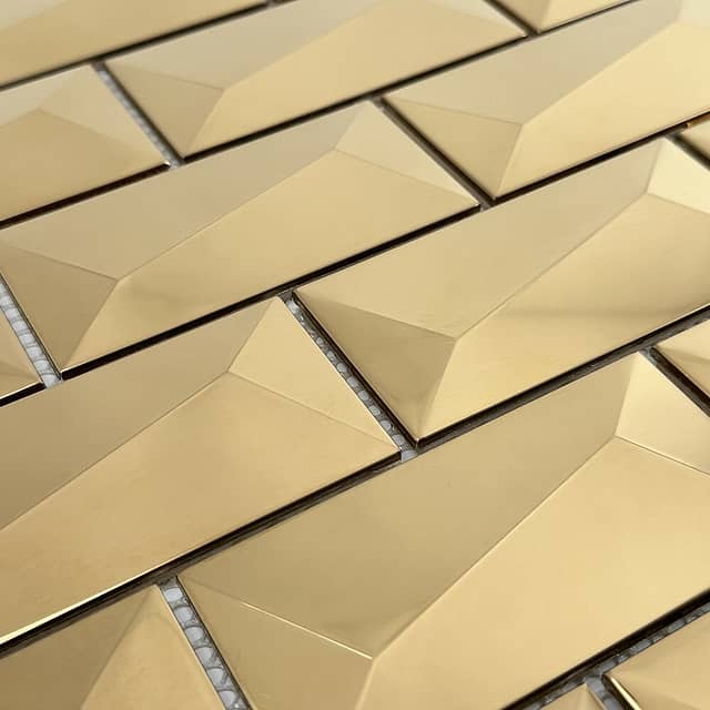 Мозаика из металла, серия Mosaic Stainless Steel