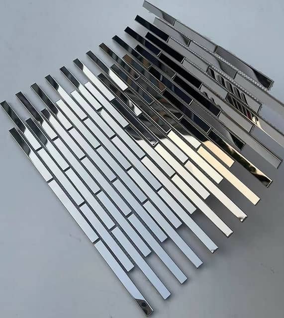 Мозаика из металла, серия Mosaic Stainless Steel