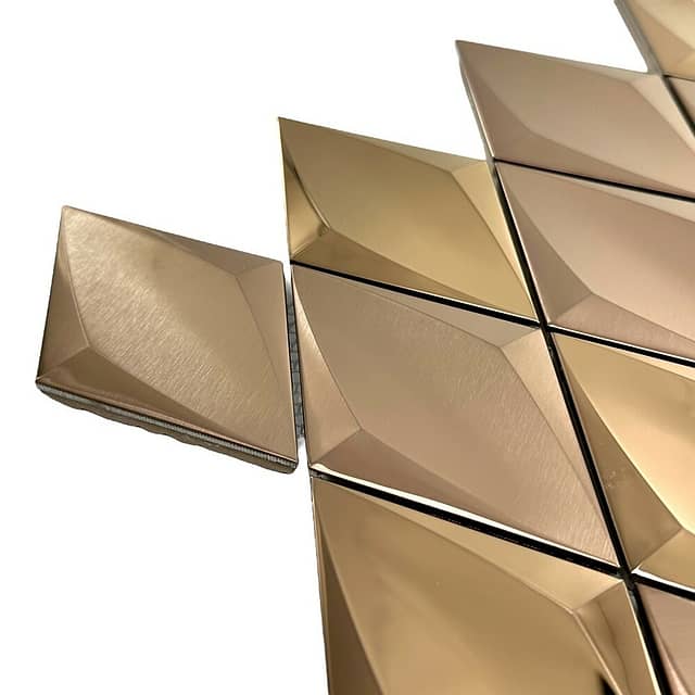 Мозаика из металла, серия Mosaic Stainless Steel