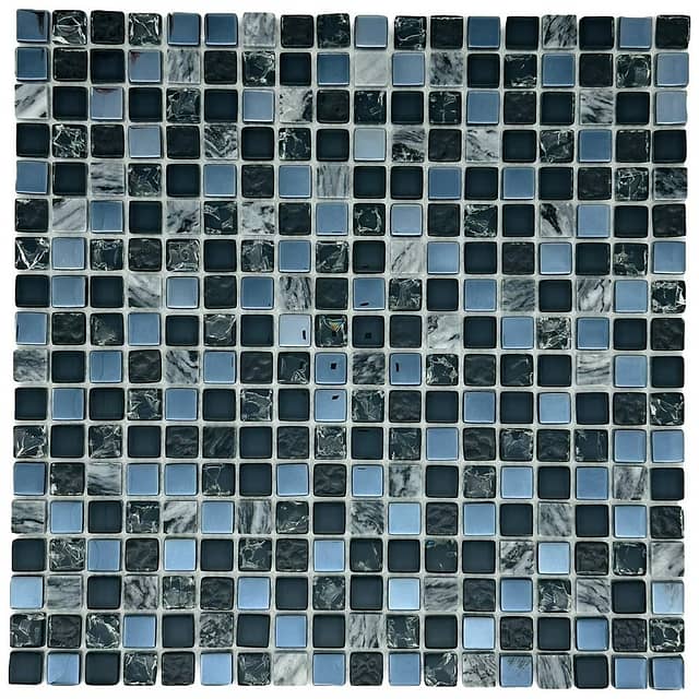 Мозаика из стекла и мрамора, серия Glass-M