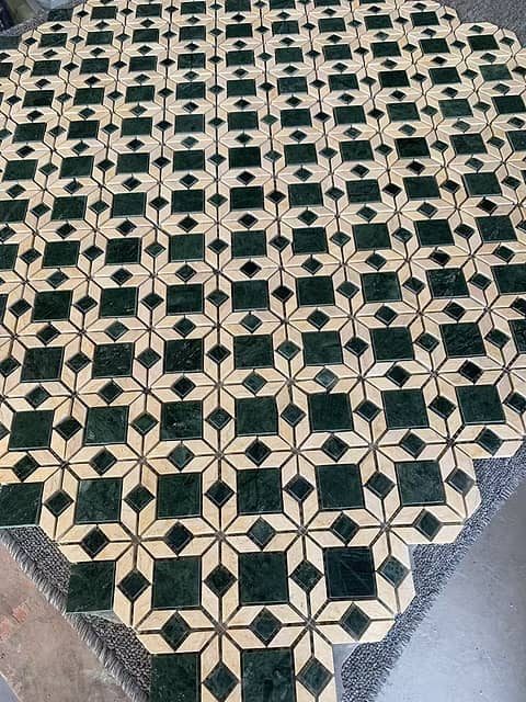 Мозаика из мрамора, серия Carpet Series