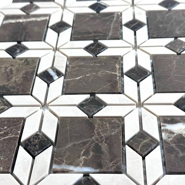 Мозаика из мрамора, серия Carpet Series