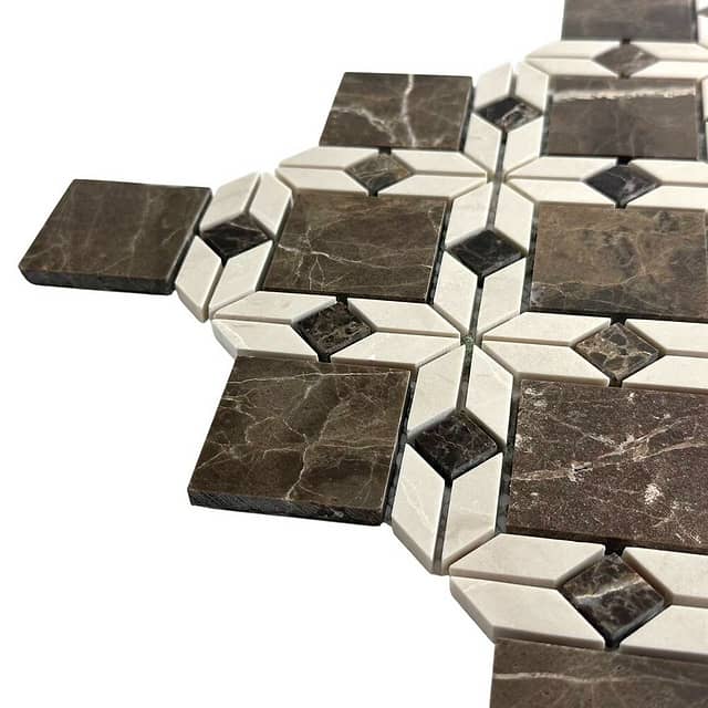 Мозаика из мрамора, серия Carpet Series