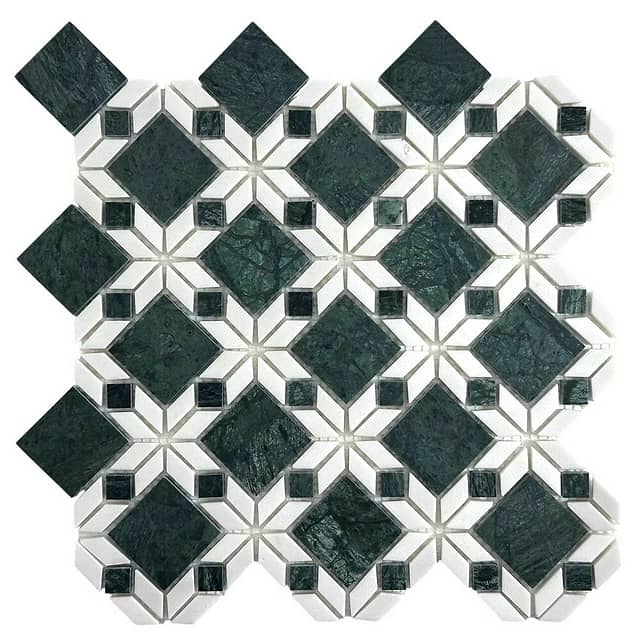 Мозаика из мрамора, серия Carpet Series