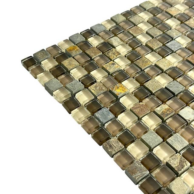 Мозаика из стекла и мрамора, серия Glass-M